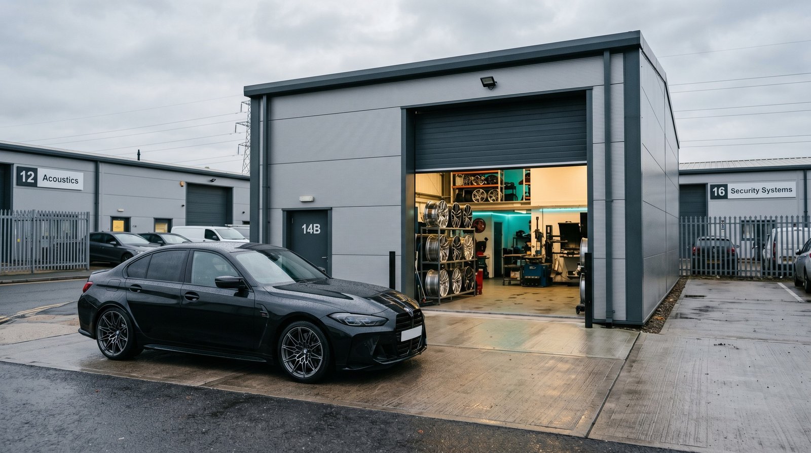 Alloy Refurbz workshop exterior in Wembley